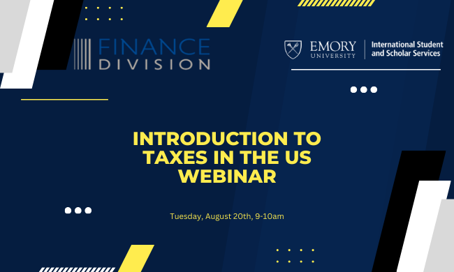 Introduction to US Tax webinar