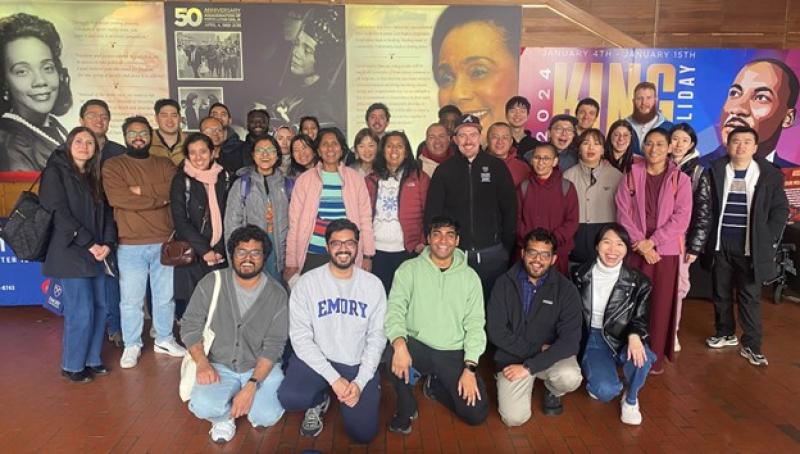 Emory visits the National Center for Civil and Human Rights