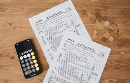 Tax forms and calculator
