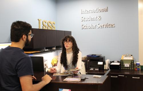 front desk