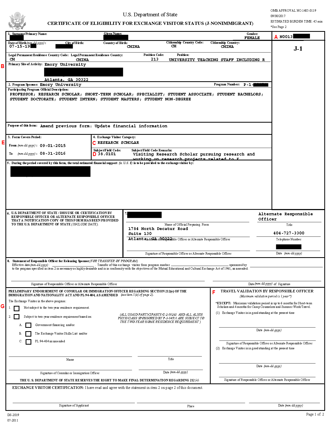 I have my DS-2019, Now What?